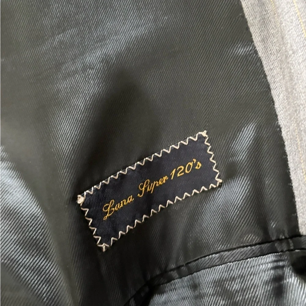TRUSSINI Linea Nuova Suit jacket SZ 40R Grey Fully Lined men’s